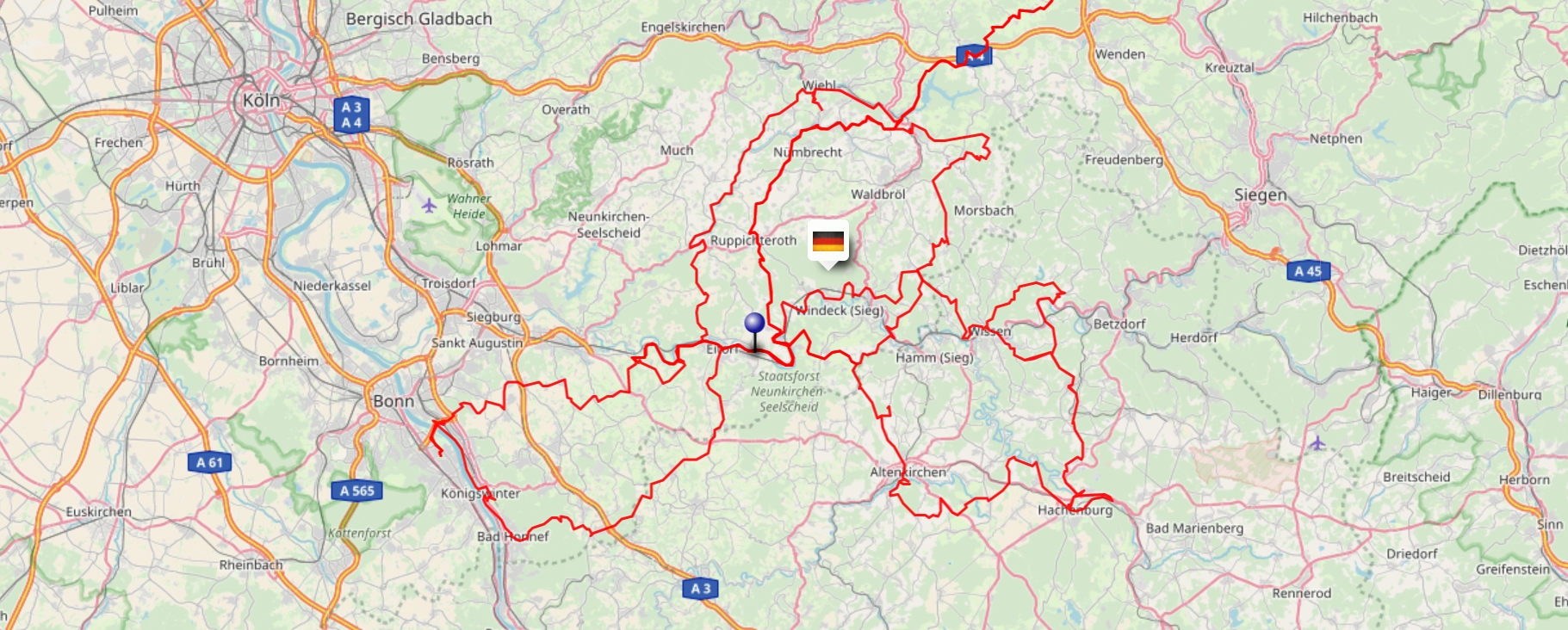 Westerwald, Deutschland